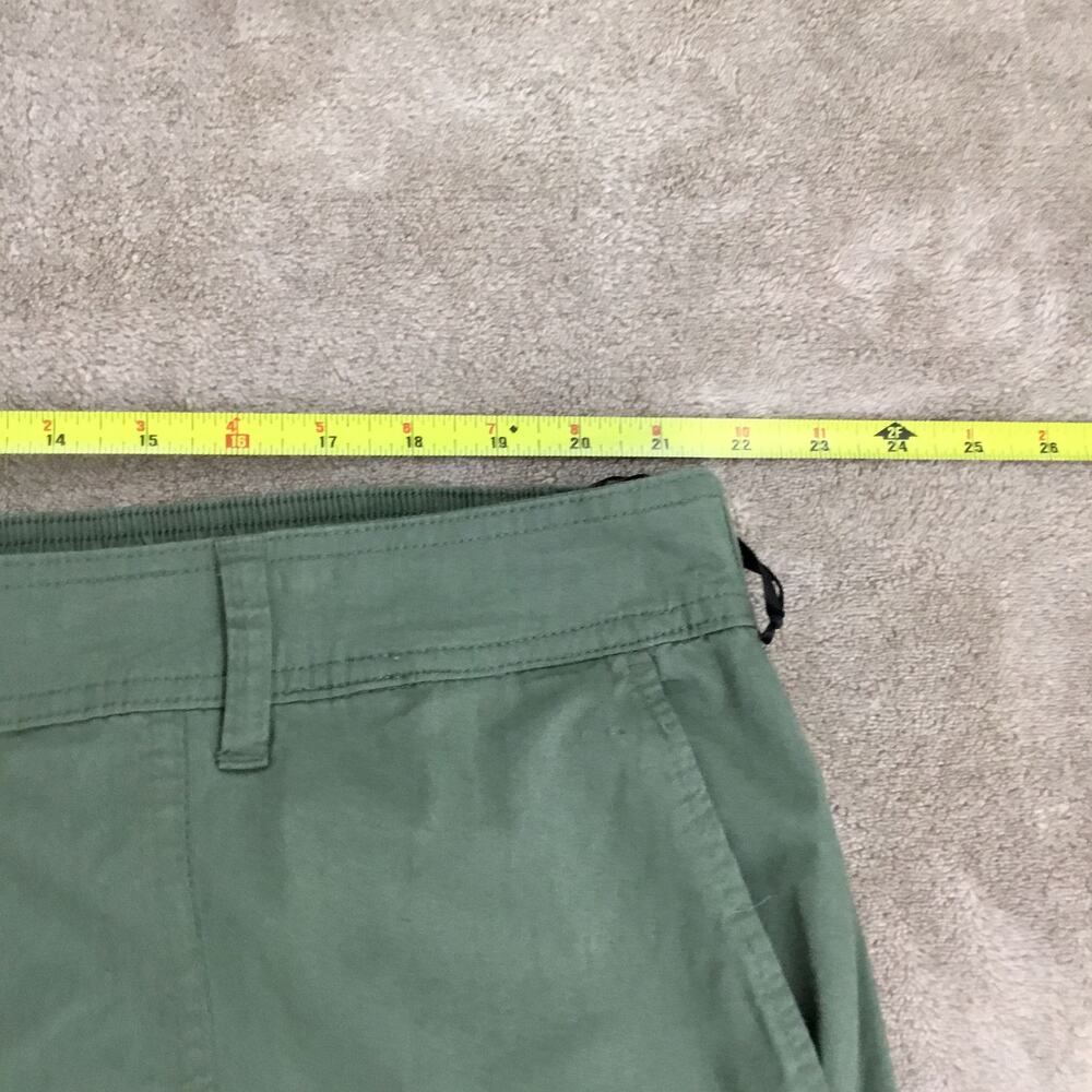 AVA & VIV Cargo Jogger Pants Elastic Waist Outdoor Trousers Green Sz 2 XL - Picture 4 of 8
